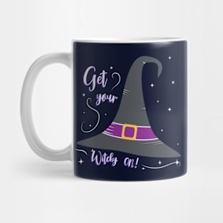 Get your Witchy ON! - Halloween Witch Hat Mug